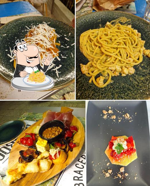 Spaghetti à la carbonara à Bamboo Ristorante Braceria