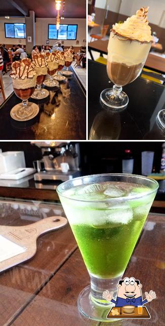Sorvete em Bonjour Coffee House