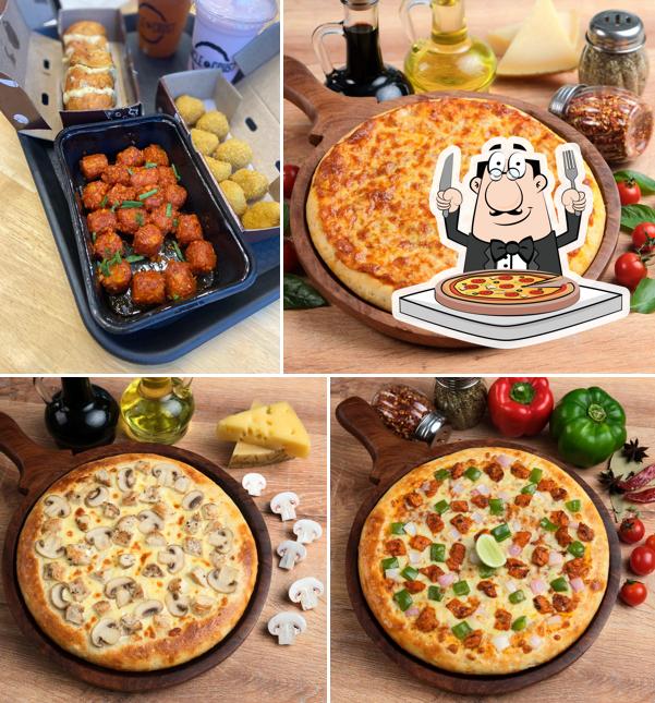 Try out pizza at Circle of crust