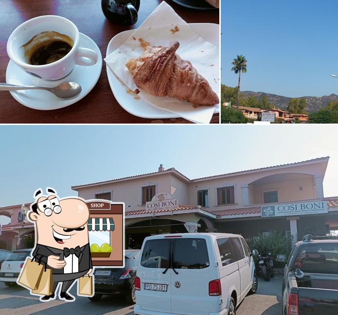 Cosi Boni si caratterizza per la esterno e cibo