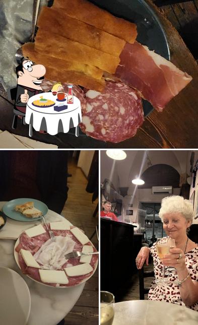 Piatto di formaggi al I' Vinaino di San Frediano