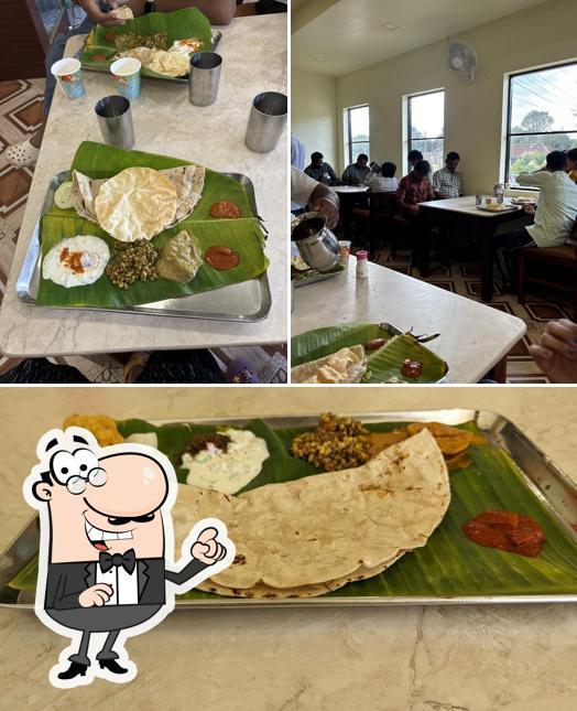 This is the picture displaying interior and food at Shri Basveshwar Khanavali