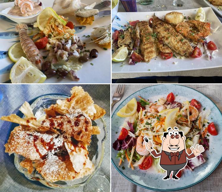 Platti al La Lampara Ristorante di pesce