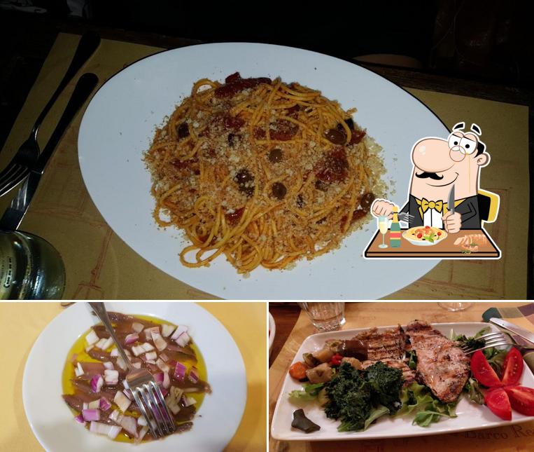 Cibo al Trattoria Ristorante Il Barco Reale