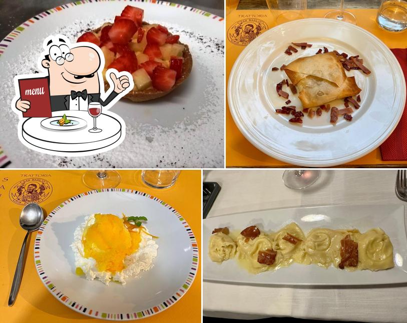 Platti al Trattoria San Basilio alla pergola