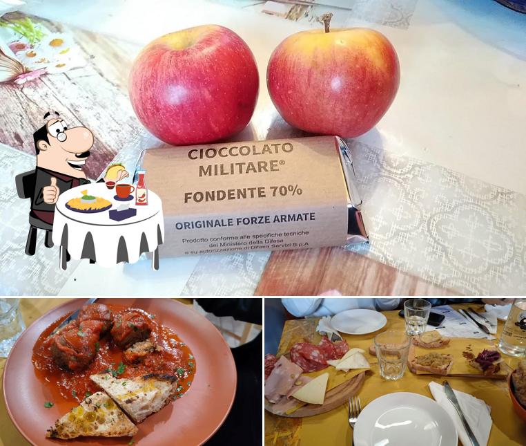 Piatto di formaggi al Genuino Cibo Contadino