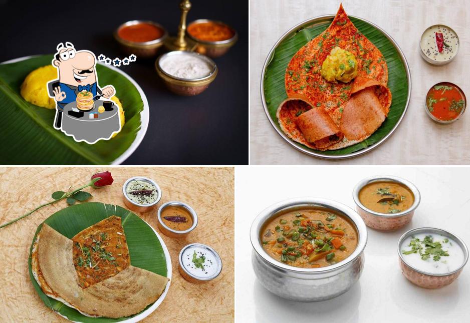 Food at Udipi's Upahar KPHB