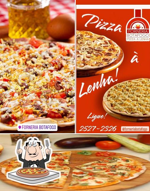Experimente pizza no Forneria Botafogo