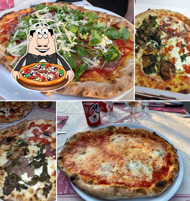 Scegli tra le molte varianti di pizza