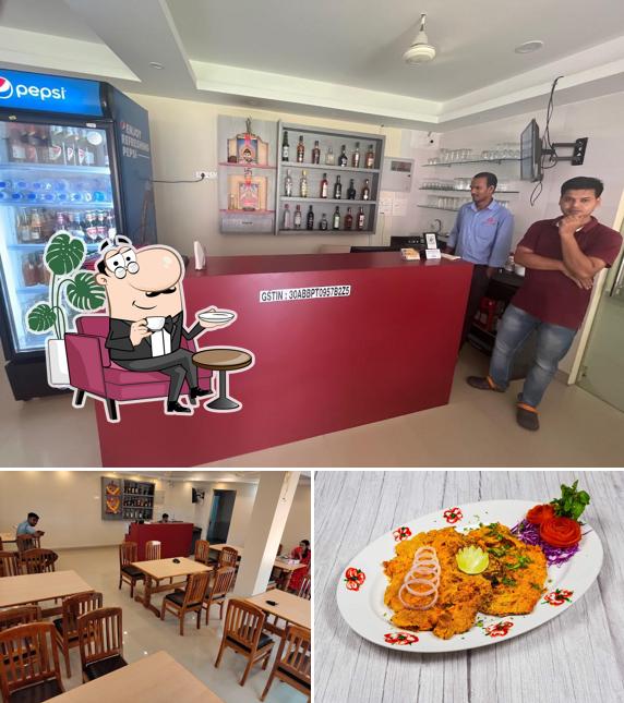 Check out how Anandi Classic Multicusine A/C Family Restaurant / Bar & A/C Rooms looks inside