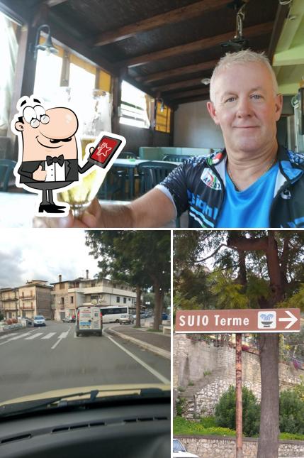 La immagine della esterno e birra di La Piazza