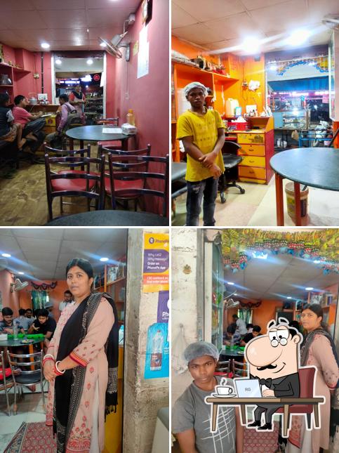 The interior of Bihar UP ka litti chokha