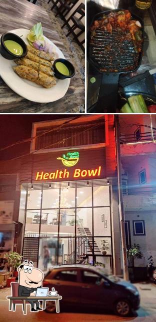 The interior of Health Bowl