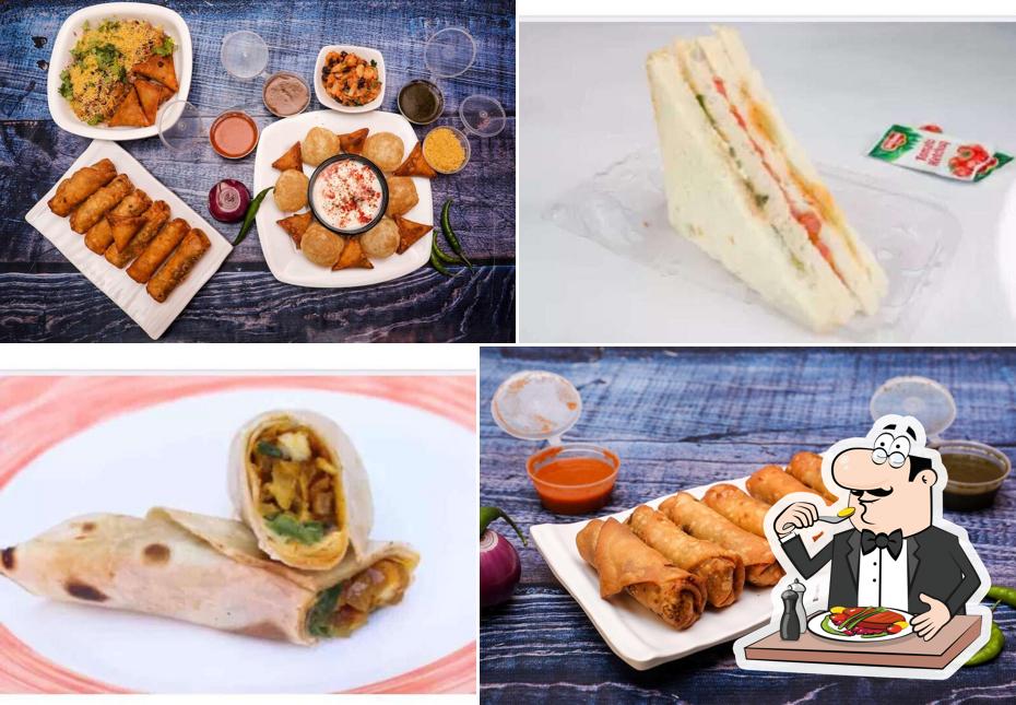 Food at The Samosa Factory