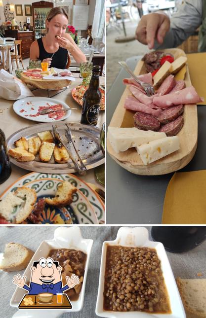 Platti al Bar trattoria del Gallo Sibillino - Ristorante Balzo