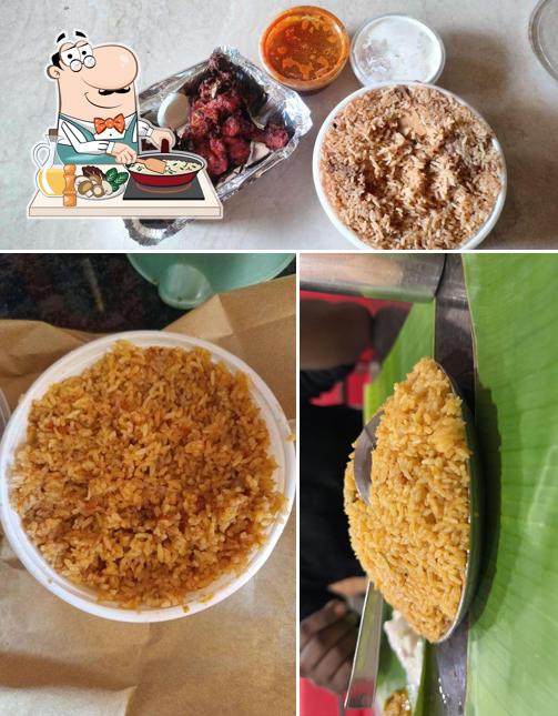 Fried rice at Ambur Star Briyani ( Near Nehru Stadium )