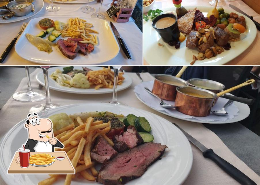 Patatine fritte al Auberge Fleur-de-Lys SA
