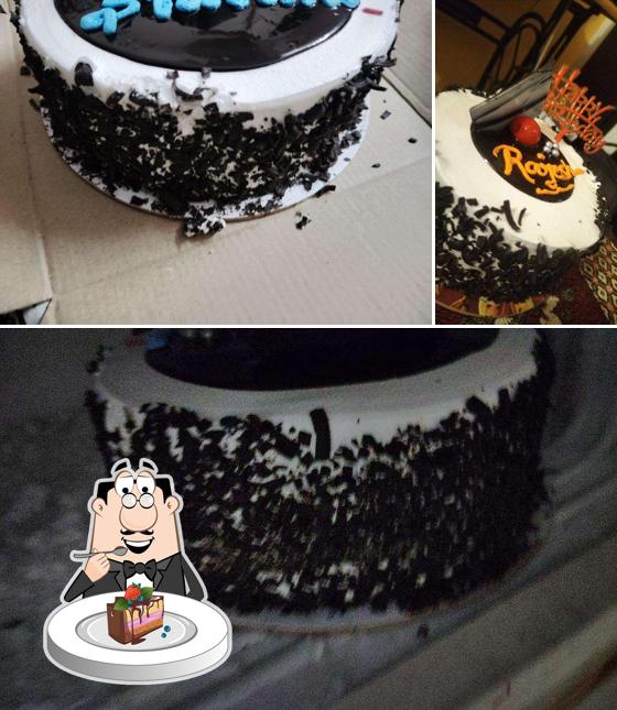 Chocolate cake at Pista House Bakery