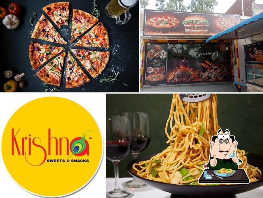 Food at Krishna Fast Food & Dhaba