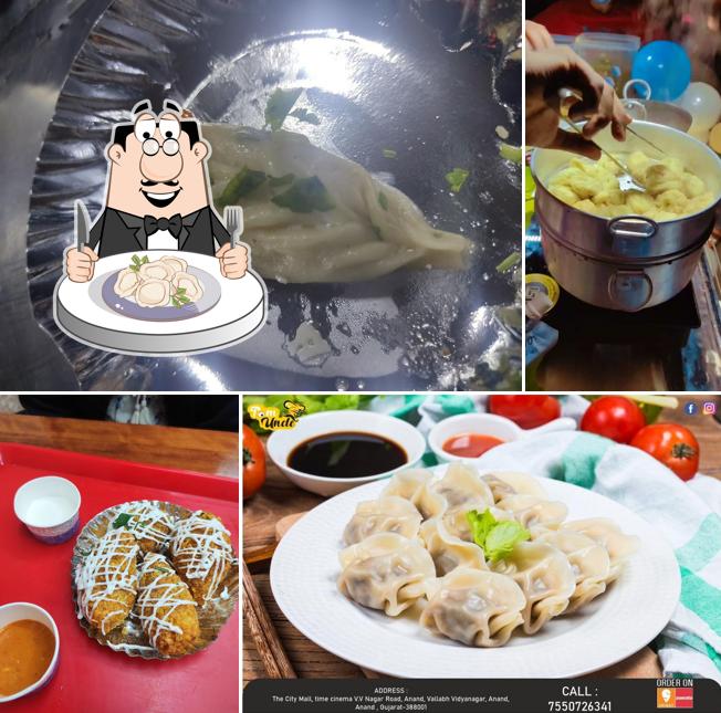 Dumplings at Tom uncle momo