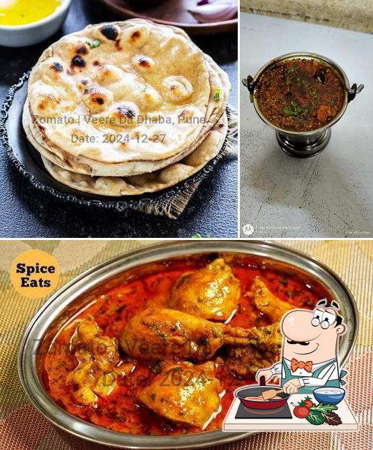 Chicken curry at Veere Da Dhaba