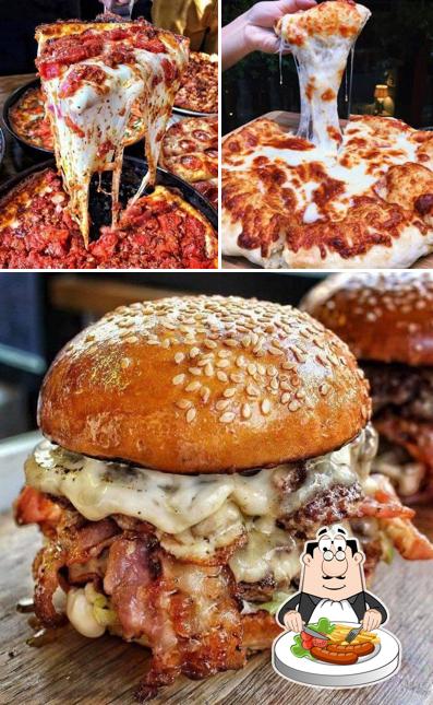 Pulled pork sandwich at Woodfired Pizzaz & Rolls - 2X Toppings