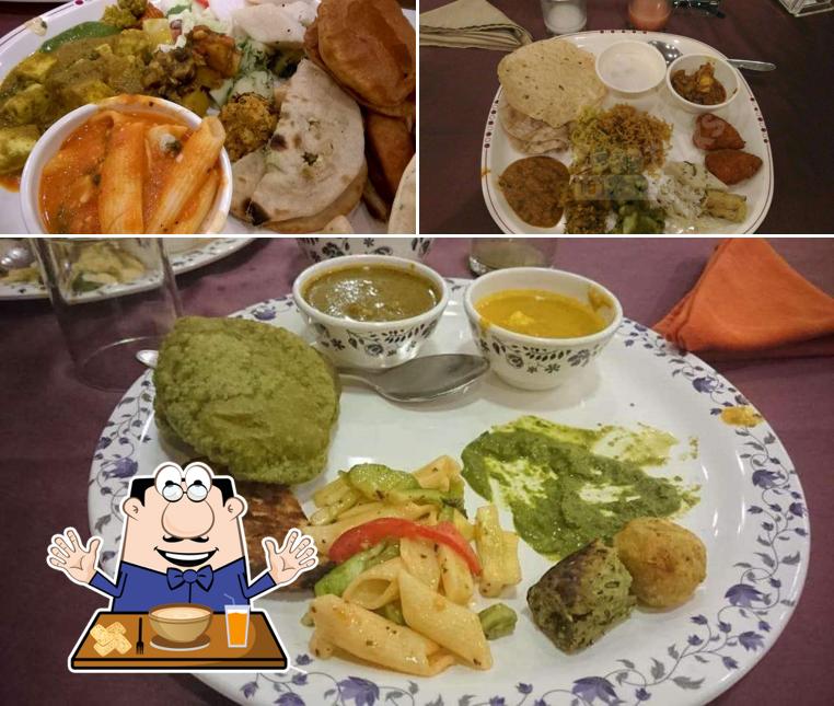 Food at Govinda's Restaurant