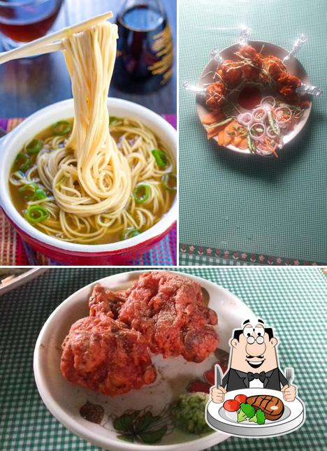 Get meat dishes at Jaanmoni Restaurant