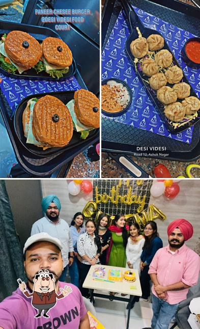 Food at Desi videsi food court