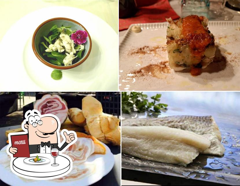 Cibo al losteria del pesce