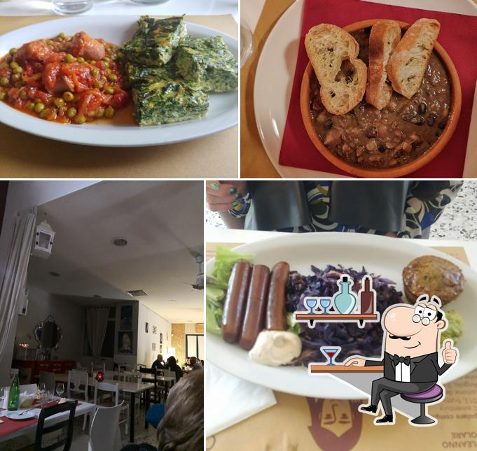 Tra le diverse cose da Bistrò Popolare si possono trovare la interni e cibo