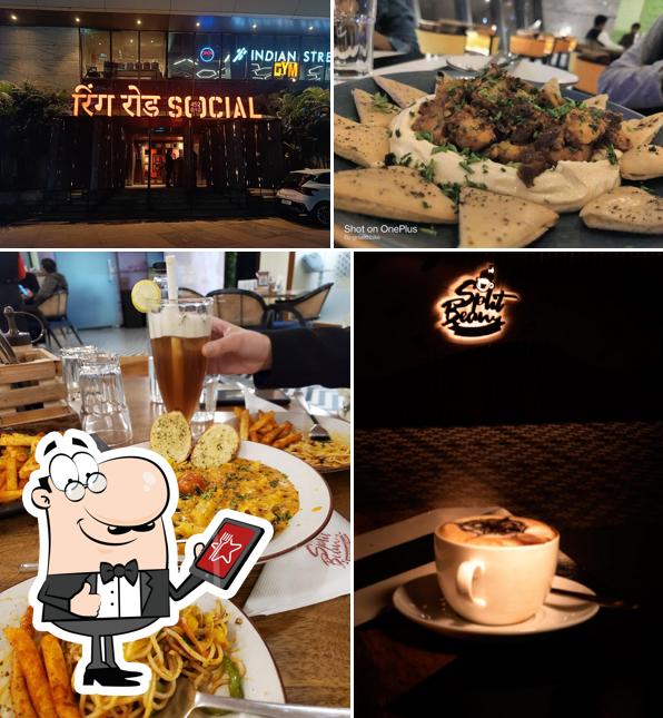 Check out how Cafe Split Bean - Pure Veg. Cafe & Restaurant Party Place looks outside