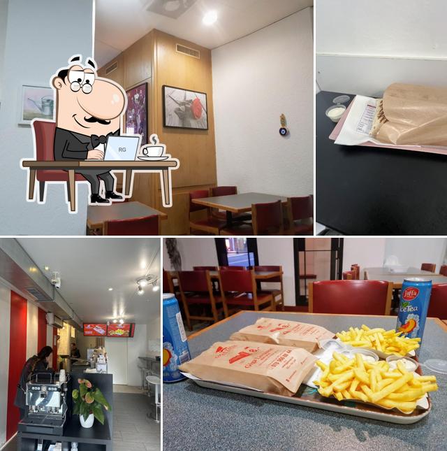 Dai un'occhiata agli interni di Giga Tacos