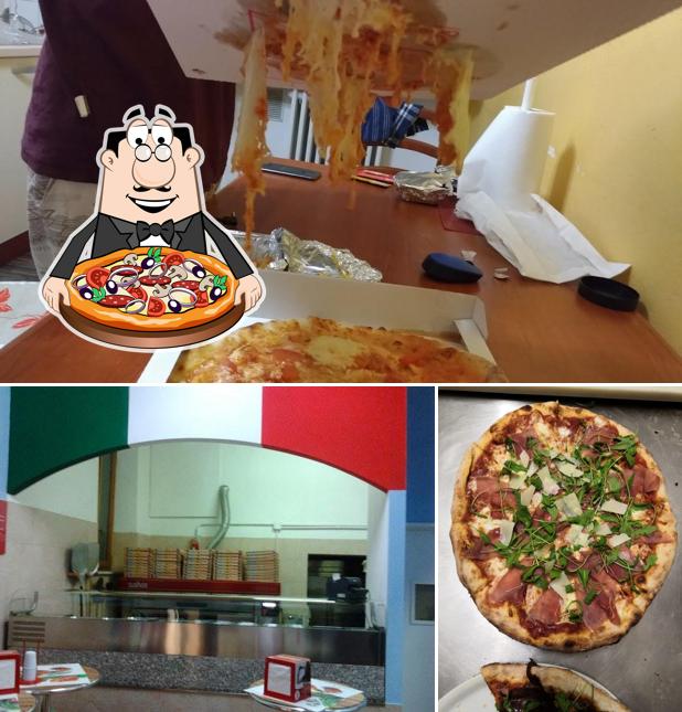 Scegli tra le molte varianti di pizza