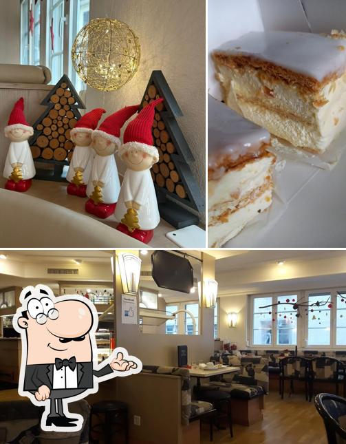 La foto di interni e cibo da Cafe & Bäckerei-Konditorei -Confiserie Gantenbein