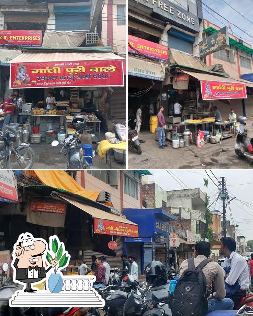 Check out how Gandhi Poori And Sweets looks outside