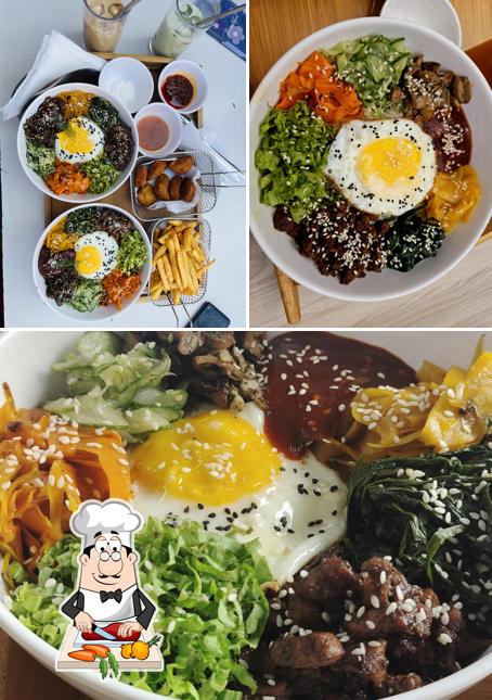 Bibimbap at reiko's cafe