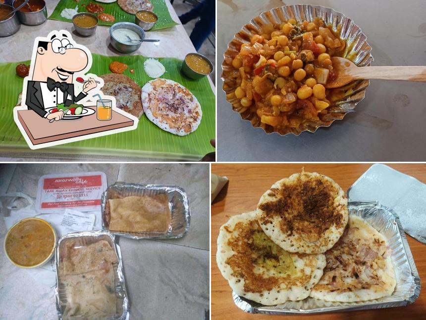 Food at Sri Saraswathi Cafe