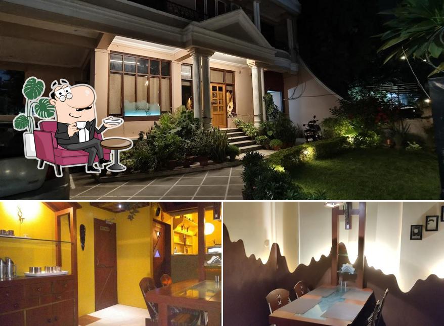 The interior of The Tamarind Tree