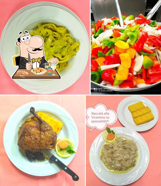 Cibo al Trattoria Tre Scalini