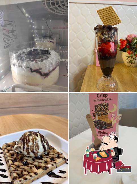 Waffles at Baskin Robbins