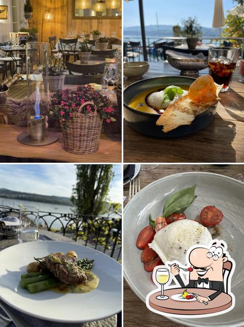 Spezzatino di maiale al Gasthof Hirschen am See