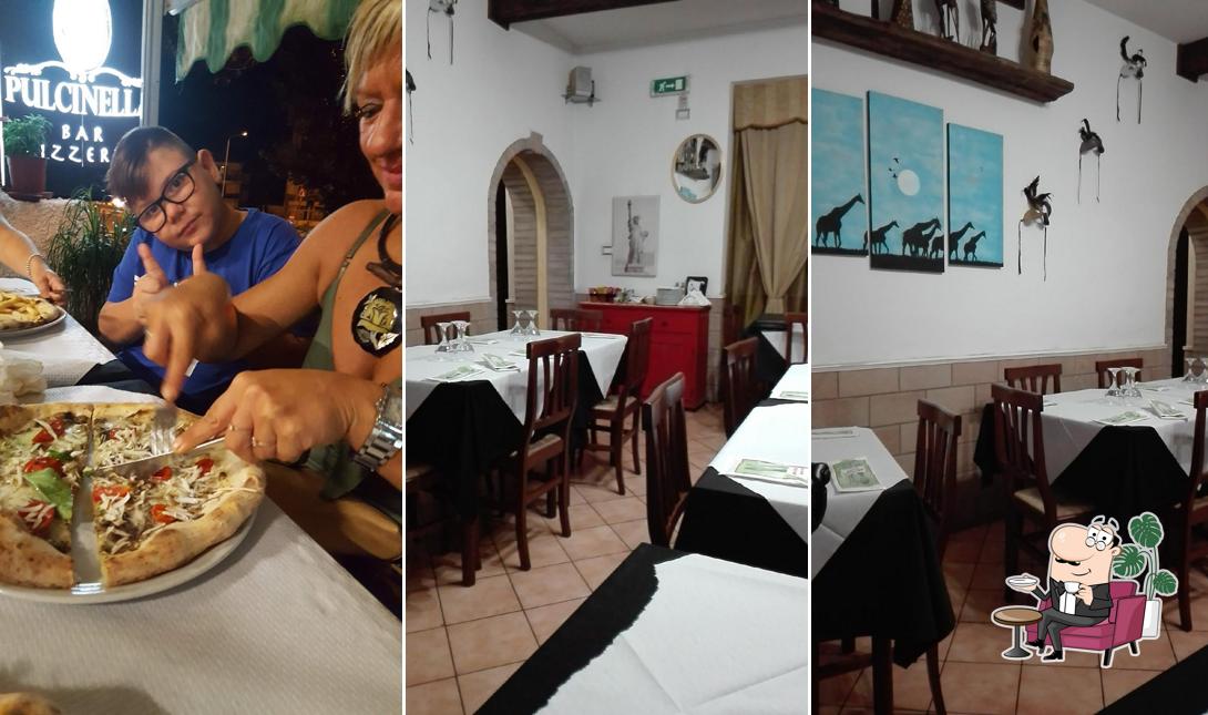 Dai un'occhiata agli interni di Pulcinella Pizzeria