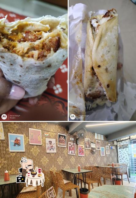 The image of Shawarma hub’s food and interior