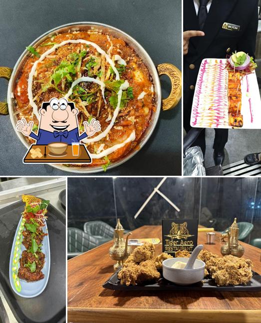 Food at Tiger Aero Restaurant