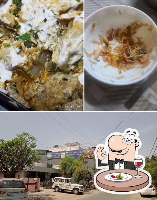 The restaurant's food and exterior