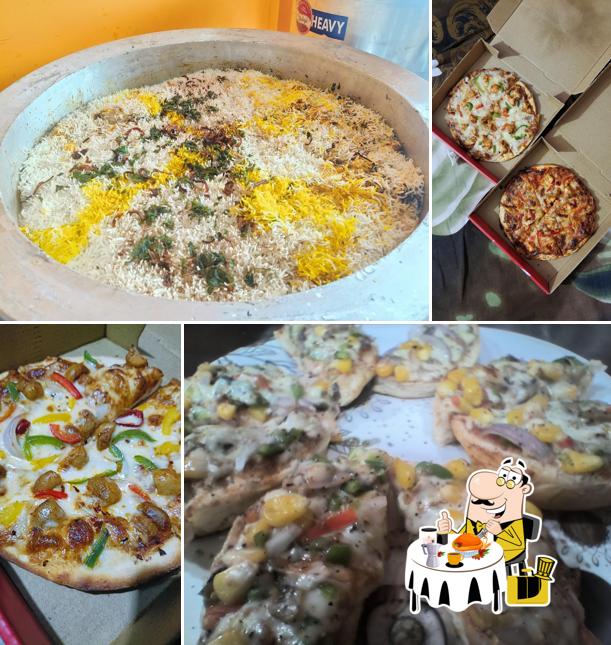 Food at laziz pizza - kharabela nagar