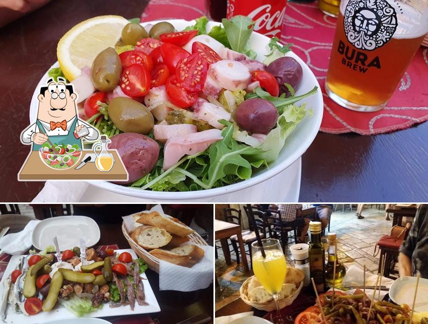 Insalata greca al Wine Corner Porec