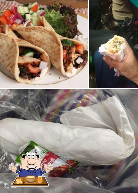 Food at Al-Madina Chinese Fast Food And Arabian Shawarma