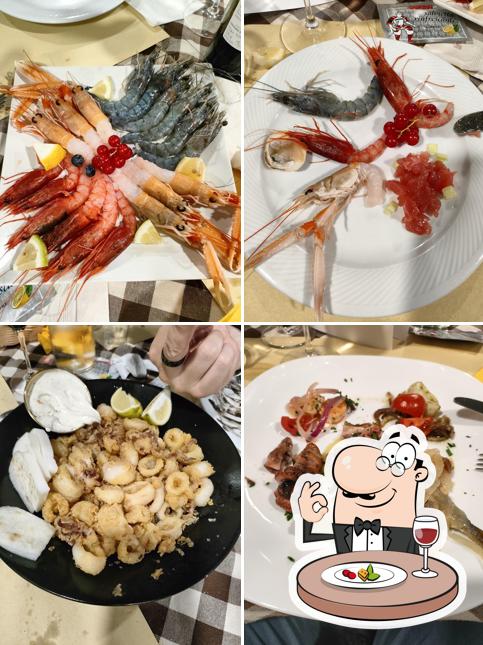 Scampi al Antica Osteria al Centro